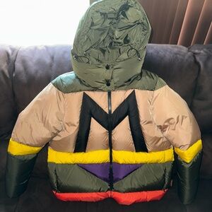 Limited Edition Moncler Puffer Jacket - Green, Tan, Yellow, Purple